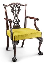 The Important Charles Thomson Chippendale Carved And Figured Mahogany Armchair Carving Attrib Antique Furniture Chippendale Furniture Factory Direct Furniture