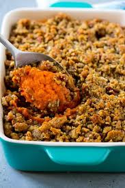 Ruth S Chris Sweet Potato Casserole Dinner At The Zoo Ruths Chris Sweet Potato Casserole Sweet Potato Casserole Sweet Potato Recipes Casserole