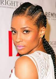 Beauty And The Braids 7 Celebrities Who Make The Look Fierce Cornrow Hairstyles Hair Styles Cornrows Natural Hair