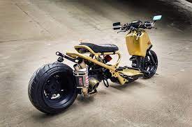 Mugen76 S Topsecret Gold Ruckus Sctv Magazine Feature P 29 Honda Ruckus Honda Custom Honda Ruckus