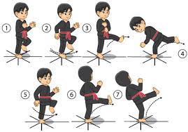 Teknik menendang bola menggunakan kaki bagian dalam,luar,dan punggung kaki. Serangan Kaki Dalam Pencak Silat