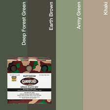 Rust Oleum Camouflage Spray Paint Kit