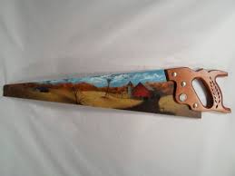 Hand Painted Landscape Saw Craft Ideas Pinterest Farm Paintings Tole Painting Patterns Painting Patterns