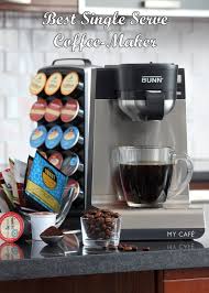 Amazing Single Serve Coffee Maker The Bunn Mcu Gives You The Convenience Of Single Cup Brewing Plus T Bunn Coffee Maker Coffee Maker Reviews Best Coffee Maker