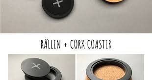Ikea Hack Integrated Wireless Charger Ikea 365 Cork Coaster Wolle Kaufen Basteln