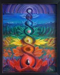 Earth Spirit Art Oil Acrylic Paintings Spiritual Art Painting Yoga Art Painting Chakra Painting