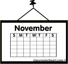 Calendar Calendar November Outline Classroom Clipart Calendar Clipart Clip Art November Calendar