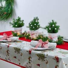 The Orders Have Started To Flow In For This Year S Christmas 2019 Tablecloths And We Christmas Tablecloth Ideas Christmas Table Cloth Christmas Table Settings