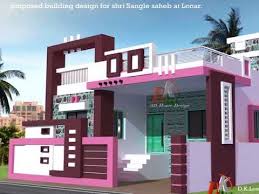 House Elevation Plans Hyderabad Ground Floor Home Elevations Best House Design Youtube House Front Design Exterior House Colors House Design