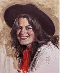 Painting in the Beartooth Mountains in Montana Ned Mueller July 15