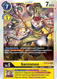 Sanzomon - Xros Encounter - Digimon Card Game