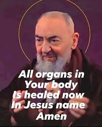 O kind St. Padre Pio, you touched the sick with Christ's mercy. Touch me  now with your prayers. Let healing flow where pain resides, and hope rise  where fear has taken root.