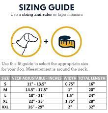 Use a soft tape measure and pull the tape snug but not tight. Leather Dog Collar Size Chart Riparocollars