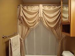 Black And Silver Shower Curtain Set Jcpenney Splendor Shower Curtain Cascade Valance Excellent Bronze Gold Elegant Shower Curtain With Valance Curtains Luxury Shower Curtain