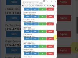 Tutorial membuat aplikasi absensi dengan android studio. Demo Aplikasi Absensi Kelas Berbasis Android Youtube