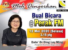 Sehubungan itu, bahasa dan kandungan portal tersebut tidak. Moh Dengorkan Bual Bicara Jabatan Kesihatan Negeri Perak Facebook