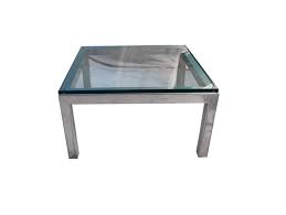 W 47.25 x d 23.63 x h 16.54read more. Mid Century Modern Chrome Glass Coffee Table Milo Baughman Style Mary Kay S Furniture