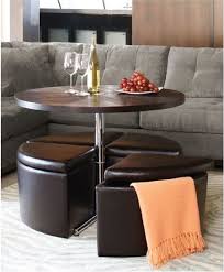 Likewise, the lower the sofa is, the lower the table should be. Round Adjustable Height Coffee Table
