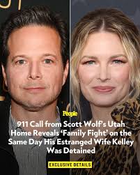 Scott Wolf's wife Kelley Wolf was detained by police and taken to a  hospital in Utah
