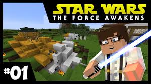 The flood from halo have now invaded minecraft. Star Wars The Force Awakens Ep 1 Ship Crash Minecraft Modded Survival By Rubendelight