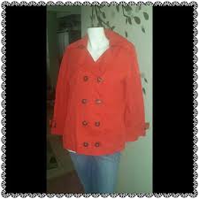Perfect Red Spring Coat Great Condition Size Chart In