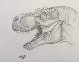 First Post In A While So I Thought I D Mix It Up Abit From The Super Hero Pictures So Here Is A Picture Of A Tyrann Dinosaur Pictures Dinosaur Drawing Drawings