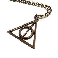 Harry Potter Jewelry Harry Potter Bronze Deathly Hallows Necklace Shipped From Usa 2 99 Harry Potter Necklace Harry Potter Jewelry Deathly Hallows Necklace