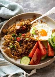 Nasi Goreng Indonesian Fried Rice Recipe In 2020 Nasi Goreng Recipes Clean Eating Shrimp