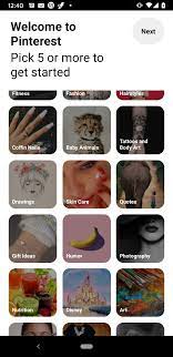 Pinterest es una herramienta para ayudarle a descubrir y plan las cosas que quieres hacer. Pinterest 9 36 0 Descargar Para Android Apk Gratis