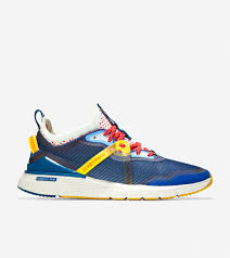 The largest database of cole haan sneakers for men and women with more than 35 styles. Men S Zerogrand Overtake Running Shoe In True Blue Flame Optic White Cole Haan