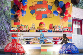 Lego Ninjago Birthday Party Ideas Photo 3 Of 37 Lego Ninjago Party Ninjago Birthday Party Lego Themed Party