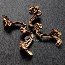 Shop kitchen cabinets and more at the home depot. 5 Inch Brass Drawer Pulls Carved Gold Dresser Kitchen Cabinet