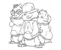 Monster high coloring pages gigi grant. Printable Alvin And The Chipmunks Coloring Pages Coloringme Com