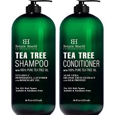 Long story short, hair loss or slowed hair growth is a condition many women will confront in their lifetimes, but that doesn't make it any less intimidating. Amazon Com Botanic Hearth Tea Tree Shampoo And Conditioner Set With 100 Pure Tea Tree Oil For Itchy And Dry Scalp Sulfate Free Paraben Free For Men And Women