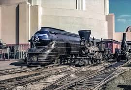 New York Worlds Fair (1939-40), railroad exhibit of historic locomotives.  (1280x884) : rHistoryPorn