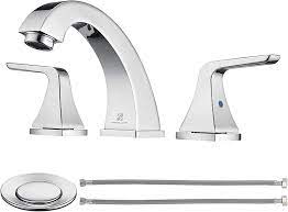 We did not find results for: Homelody Widespread Bathroom Faucet 8 Inch Lead Free Lavatory Faucet With Pop Up Drain And Supply Hose Polished Chrome Amazon Com