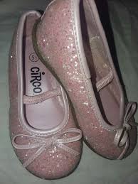Circo Infant Sz 5 5 Dress Shoes Pink With Glitter Fashion