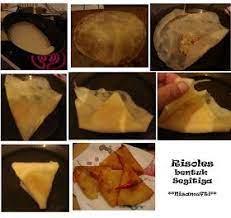 Kumpulan Resep Risoles Segitiga Isi Ragout Cemilan