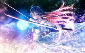 Wallpaper Rambut Panjang Gadis Anime Gaun Katana Pedang Karakter Asli Sayap Screenshot Wallpaper Komputer Karakter Fiksi 1920x1200 Darkar503 84596 Hd Wallpapers Wallhere