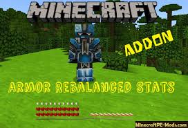 Choose your class and fight the way you want!follow. New Armor Rebalanced Stats Minecraft Pe Addon 1 17 10 1 16 221 Download