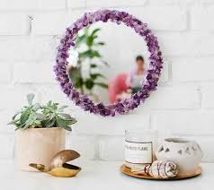 40 Dazzling Diy Gemstone Projects Cool Crafts In 2020 Diy Gemstone Diy Mirror Creative Home Decor