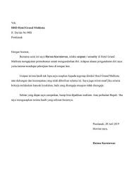 Pemutusan hubungan kerja dengan alasan pengunduran diri atas kemauan sendiri dilakukan tanpa penetapan lembaga penyelesaian perselisihan hubungan industrial. 16 Contoh Surat Pengunduran Diri Kerja Terlengkap Contoh Surat