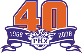 Us airways center farm club Phoenix Suns 40th Anniversary Logo Vector Svg Free Download