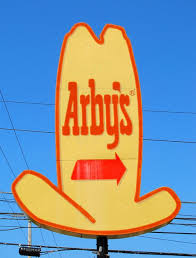 I M Thinking Arby S Entrance Sign Glow Cloud Famous Logos