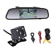 Rear view mirror backup camera system. Buy Car Parking System Reversing 4 3 Lcd Mirror Monitor Ccd Rear View Backup Camera Night Vis At Affordable Prices Free Shipping Real Reviews With Photos Joom