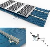 Customized Trapezoidal Metal Roof Clamps For Solar Panel ...