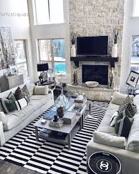 Black And White Rug Living Room Ideas Beautiful Homes Of Instagram Home Bunch Interior Design Ideas Rugs In Living Room White Rug Living Room White Carpet Living Room