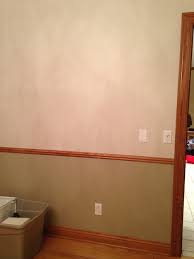 For a natural finish, wipe. Dining Room Dilemma What To Do With Oak Chair Rail