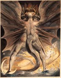 The Great Red Dragon The Woman Clothed In Sun New Testament The Great Red Dragon And The Woman Clothed With The Sun 1803 1805 By William Blake Red Dragon Painting William Blake