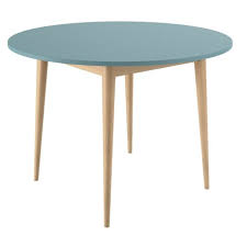 Boîte à épices ronde en métal décorée bordeaux. Table Ronde 4 Personnes En 110 Cm Bleu Canard Ronde De Cuisine Bleu Canard Pieds Chene De Fabrication Francaise